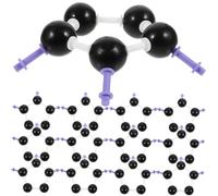 Zerodeko 1 Juego Modelo Molecular De Carbono Modelo De Química De Estructura Molecular Kit De Ciencia Juguetes Educativos De Ciencia Kits De Modelo El Plastico