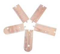 Zerodeko 1 Juego Regla De Altura Para Pegatinas De Pared Para Habitaciones De Viviendo Escala Estante Para Libros Decoración Crecimiento Pegatina De Altura Muro Madera