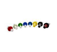 Zerodeko 1 Juego Tapones De Vino Expandibles De Silicona De Tapón De Botella Redondo Fugas Prueba Sellado Colores Mezclados Rojo Azul Oscuro Blanco Para Vinos Y Bebidas 3 Piezas