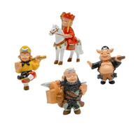 Zerodeko 1 Juego Viaje a La Figura del Oeste Cifra Viaje Al Juguete del Oeste Viaje a Las Figuras del Oeste Decoración del Escritorio Peregrinación a La Estatua del Oeste Resina