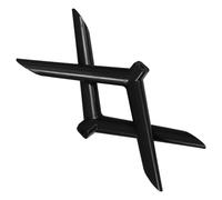 Zerodeko 1 Par Base de Televisor de Sobremesa, Soporte para TV, Patas de Soporte de TV, Plástico Negro, Fácil Instalación, para Oficina y Hogar