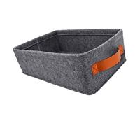 Zerodeko 1 Pc Cesta De Almacenamiento Estante Organizador De Fieltro Juguetes De Los Niños Cesto De Ropa Rectangular Organizador De Cestas Familiar Sintió Oficina Cesta De Estantería