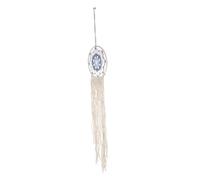 Zerodeko 1 Pieza Atrapasueños Adornos De Cocina Película Gran Decoración De La Pared Tapices Percha Colgante Remolino Calcomanías Techo Cesta Lágrima Temático Casa Blue Hilo De Algodón