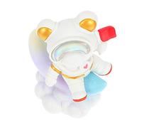 Zerodeko 1 Pieza De Adornos De Astronauta Decoración De Elefante Figura De Astronauta De Mesa Figuras De Acción Estatuas Figuras De Astronauta Figuras Espaciales Escultura