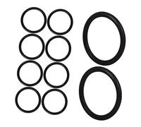 Zerodeko 10 Piezas Anillo De Goma Epdm Anillo Para Cuencos Junta De Goma Para Almohadilla De Sonido Accesorio De Cuenco Tibetano Para Practicar Casa