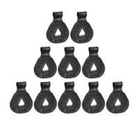 Zerodeko 10 Piezas Clips de Pe para Fijación de Malla de Sombra en Invernaderos y Jardines, Prácticos y Resistentes para Evitar Colapsos en Toldos y Cultivos