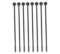 Zerodeko 10 piezas Palos de Tambor para Negras Material Duradero Herramienta Didáctica Portátil para Desarrollo Manual Infantil