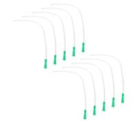 Zerodeko 10 Tubos de alimentación para corderos y Cabritos - Tubos de alimentación de plástico para Animales pequeños - Reutilizables de 33 cm para Leche y Agua para terneros, corderos y crías de