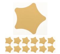 Zerodeko 100 pegatinas para tarjetas rasca y gana, etiquetas doradas para rascar, ideales para juegos de fiesta, tarjetas de cumpleaños, mensajes ocultos y cubiertas autoadhesivas para invitaciones