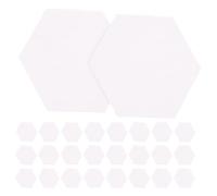 Zerodeko 100 Plantillas de Papel para Coser Acolchado, Papel Flexible Blanco para Manualidades y Patchwork, Herramienta Segura para Proyectos de Costura y Quilting