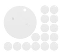 Zerodeko 100 Tarjetas para Exhibición de Pendientes Redondas de Color, Tarjetas para Joyería Diy, Soporte Práctico para Colgar y Organizar Zarcillos, Pack para Manualidades