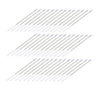 Zerodeko 100 Unidades Recambio de Rotulador Textil Tecnología de Borrado por Calor para Tela y Denim, Recarga de Tinta que Desaparece, Plástico Resistente para Costura y Acolchado