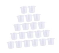 Zerodeko 1000piezas Taza de Color Vasos Desechables para Pigmentos de Tatuaje Vasos para Tinta para Salón de Belleza y Uso Casa
