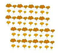 Zerodeko 108 Piezas Decoraciones Falsas De Hojas De Otoño. Escaleras Tienda India Juegos De Jardin Gigante Plantas Artificiales Al Aire Tallos Realista Vides Vine Tela De Seda Yellow