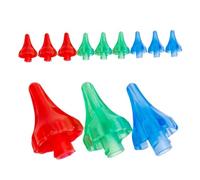 Zerodeko 12 Piezas de Boquillas de Plástico para Irrigador de Oídos Control Preciso de Flujo de Agua y Limpieza Suave, Portátiles para Uso en Casa y Viajes