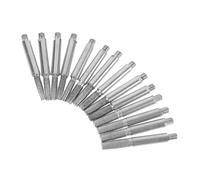 Zerodeko 12 piezas Kit Piedras de Amolar para Motosierra Cabezas de Esmerilado de Carburo de Hierro y Corindón Profesional para Afilado Manual y Duradero
