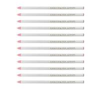 Zerodeko 12 Rotuladores Invisibles de Alta Temperatura Que Desaparecen sin Cortar, Crayones Multiusos para Costura, Bolígrafos de Dibujo en Color Claro, Herramientas de Marcado y Trazado