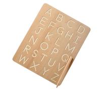 Zerodeko 1juego Juguete Educativo De Madera Para Trazar Letras y Tabla De Escritura Doble Cara Para Herramienta De Práctica Montessori De Desarrollo De Habilidades De Lectura y Escritura
