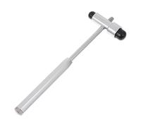 Zerodeko 1pieza Martillo Neurológico Duradero de Inoxidable para Pruebas de Reflejos Musculares y Cutáneos Mango Ergonómico Antideslizante Uso Médico Profesional Color Color Aleatorio
