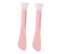 Zerodeko 2 Cepillos de Silicona para Mascarilla Facial Doble Cabezal 16.5X3.2X1.5 CM Confiables y Portátiles para Uso en Casa o Viaje