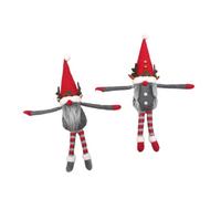 Zerodeko 2 Cierres De Cortina Navideño En Forma De Muñeco Rudolph Bonitas Decoraciones para Cortinas Ideal para Hogar y Oficina