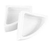 Zerodeko 2 comederos antiescape para Reptiles: comederos de cerámica para Comida o Agua para Geckos y barbudos - para Gusanos de la harina Que Evita Que la Comida se Disperse.
