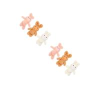 Zerodeko 2 Juegos Conejo Peluche Llave Decoración del Hogar Juguetes Decorativos Linda Decoracion Guirnalda De La De La Boda Bolsa De Mediana Ornamento Algodón 3 Piezas * 2