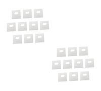 Zerodeko 2 Juegos De Reparación De Cortinas Cortina Ciega Pegatinas Cortinados Cortnas Clip De Reparación De Persiana Pom Protector De Paleta Ciega Pom Pompón 10 Uds * 2