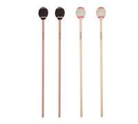 Zerodeko 2 pares de mazos para marimba, mazos de xilófono con cabeza de hilo de lana y mango de arce para percusión, interpretación de marimba y práctica orquestal.