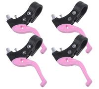 Zerodeko 2 Pares Manetas de Freno de Bicicleta Infantil Rosa
