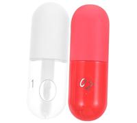 Zerodeko 2 piezas Aceite Labial Hidratante Voluminizador Natural y Protector Labios Sérum Nutriente con Efecto Rellenador y Brillo Suave para Labios Saludables y Llenos