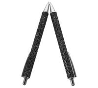 Zerodeko 2 Piezas Bolígrafo de Aluminio Ergonómico y Ligero Diseño Brillante y Bonito para Uso Aula y Oficina, Adecuado Compañeros de Trabajo