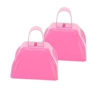 Zerodeko 2 Piezas Cencerro de Metal de Cencerros para Partidos de Fútbol Fiestas Celebraciones