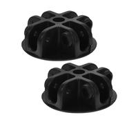 Zerodeko 2 Piezas Conector Central para Toldo de 4 Vías, Plástico Negro | Recambios para Carpas Emergentes, Uso en Camping y Viaje, Ajuste, Instalación Sencilla