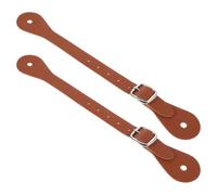 Zerodeko 2 Piezas Correas Ajustables para Espuelas Ecuestres de PU Leather | Equipo para Montar a Caballo al Aire Libre, Ligero y Portátil, para Entrenamiento Ecuestre de Hombres y Mujeres