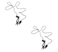 Zerodeko 2 Piezas De Herramientas De Clic Para Pantalla Automática Para Radio Teléfono Presentación Dedo Pantalla Móvil Vídeo En Plástico Negro