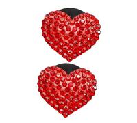 Zerodeko 2 Piezas Joya de Amor para Coche de Clip de Salida de Difusor de Coche Decoración de Ventilación de Clip para Tablero de Instrumentos para Decoración Interior