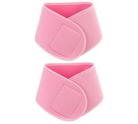 Zerodeko 2 Piezas Parches Para Blanquear El Cuello Pastas Para El Cuello De Señora Envoltura De Gel Hidratante Para El Almohadilla Para Las Arrugas Del Spandex Rosa