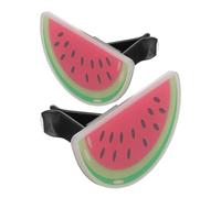 Zerodeko 2 Piezas Porta Perfume para Coche Clips de Ventilación de Coche Clips para Ambientador Forma de Fruta para Decoración Interior