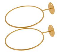 Zerodeko 2 Piezas Soporte Pared para Pelotas Deportivas Organizador Multifunción para Baloncesto y Fútbol Estructura de Hierro Resistente Exhibidor Compacto para Gimnasio y Almacenamiento