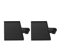 Zerodeko 2 Piezas Soporte Resistente Bandeja para Micrófono con Clip Plástico de y para Uso Estudios y Escenarios