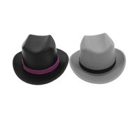 Zerodeko 2 Piezas Tapones de Vino de Silicona Reutilizables con Diseño de Sombrero Selladores Decorativos para Botellas de Vino Perfectos para Fiestas