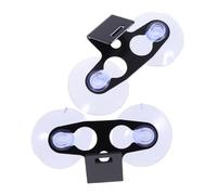 Zerodeko 2 Piezas Unidades Soporte para Radar con Ventosa Montaje para Parabrisas de Coche Compatible Mayoría de Fácil Instalación Accesorio Interior Automotriz para Conducción Autónoma