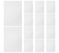 Zerodeko 20 Hojas de Papel Prensado de Flores Secas Blanco para Herbario Protección de Partes y Preservación de Color Adecuado para Manualidades