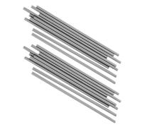 Zerodeko 20 Pasadores de Bloqueo de Acero Inoxidable para Tablero de Crochet, Varillas Metálicas de 2x80 Mm, Kit de Alfileres para Tejer, Accesorios Prácticos para Artesanía y Manualidades