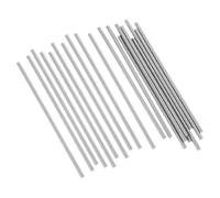 Zerodeko 20 Piezas Alfileres Bloqueo Crochet Acero Inoxidable Varillas Resistentes Accesorios para Tejer Proyectos Manualidades