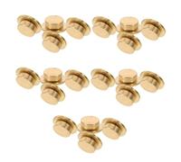 Zerodeko 20 Piezas Rodenamientos Giratorios para Decoración de Uñas Herramientas Giratorias para Joyería Eje Giratorio de Metal para Decoración de Uñas Rodenamientos de Alta Velocidad