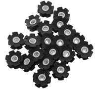 Zerodeko 20 Piezas Tuercas de Estrella para Horquilla de Bicicleta, Accesorios para Manillar de Bicicleta de Montaña y Carretera, Tuercas de Seguridad para Dirección, Compatibles Scooters,