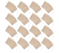 Zerodeko 200 Piezas Bolsas de Filtro de Té Desechables Cierre de Cordón, Papel Resistente para Café y Hierbas, Infusor Práctico para Sopa y Decocción en Cocina