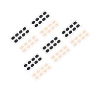 Zerodeko 20hojas Almohadilla Nasal Antideslizante De Esponja Unidades Almohadillas Nasales Prácticas Para Soportes De Monturas De Gafas Uso Diario